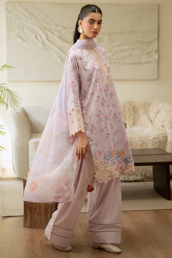 Aabyaan Print Luxe Linen ESTELLE (AK-01)