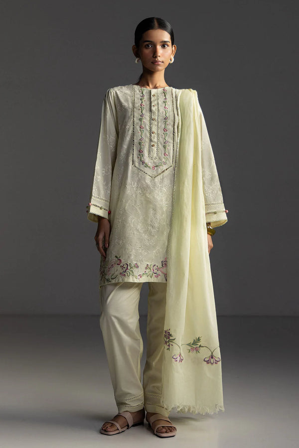 COCO BY ZARA SHAHJAHAN UN-STITCHED 3PC | 08 B