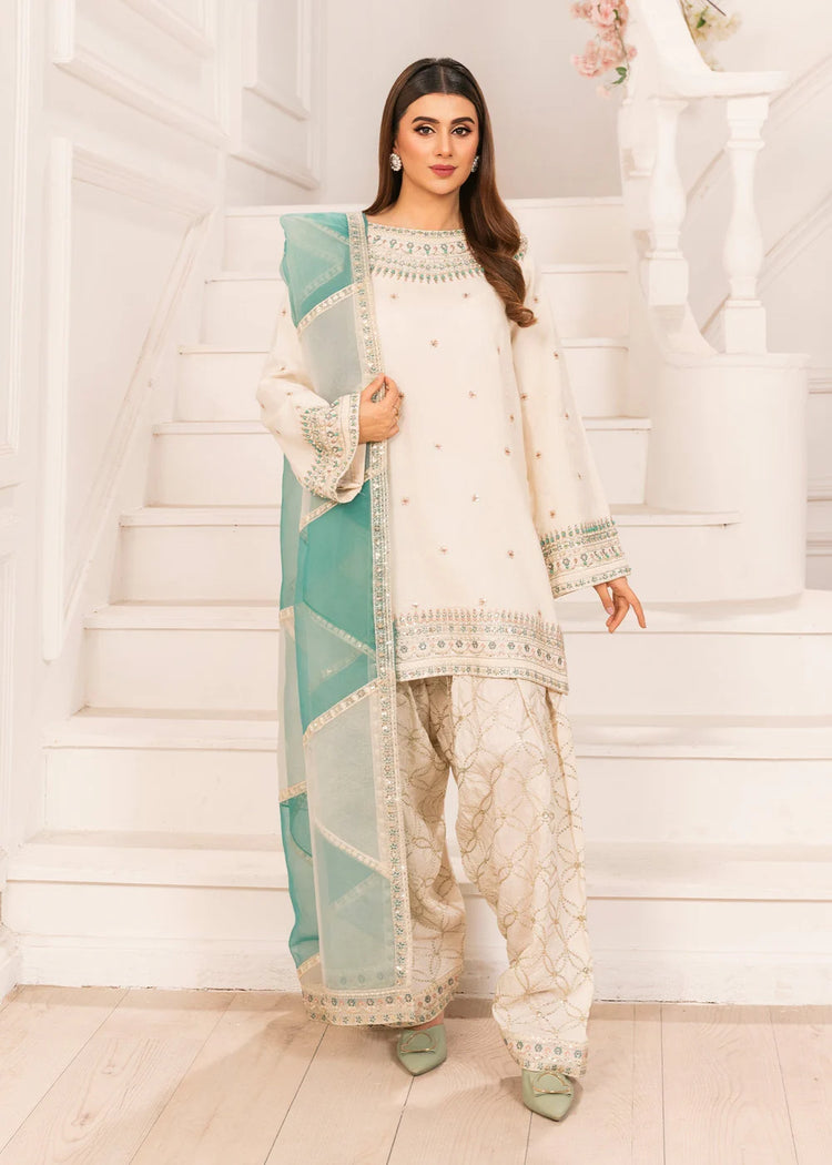 ZOYA AHMED AAMNA FAISAL STITCHED SILK-VOL2 D-01