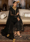 MERAKISH LUXURY CHIFFON UNSTITCHED 3P| BY SHAHZEB - BLACK ORCHID