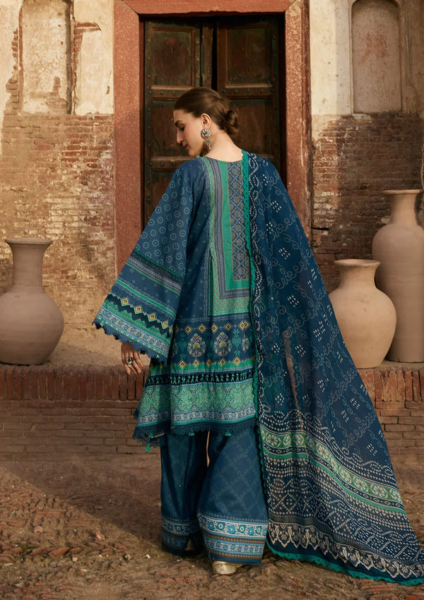 Aangan-Print Chiffon'26 By Kahf - KPS-1B SUMBUL