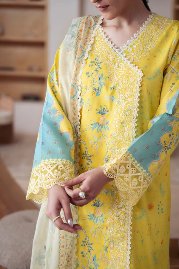 AABYAAN PRINT LUXU UN-STITCHED -AYLIN (AP-02)