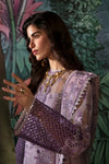 LA FUCHSIA FESTIVE UNSTITCHED BY AFROZEH - HELEN