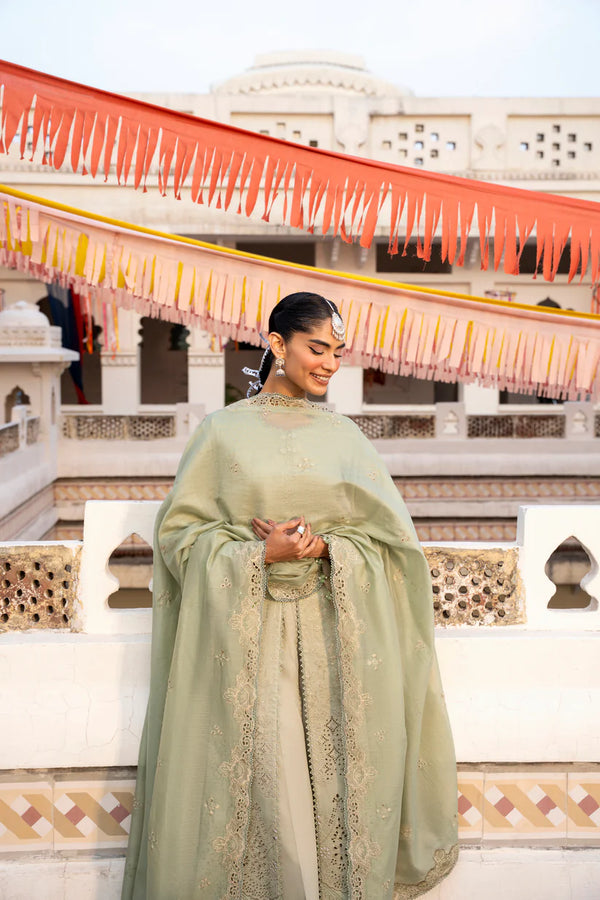 BASANT CHIKANKARI LUXURY BY FLORENT UNSTITCHED| 2026-FBC - 3A