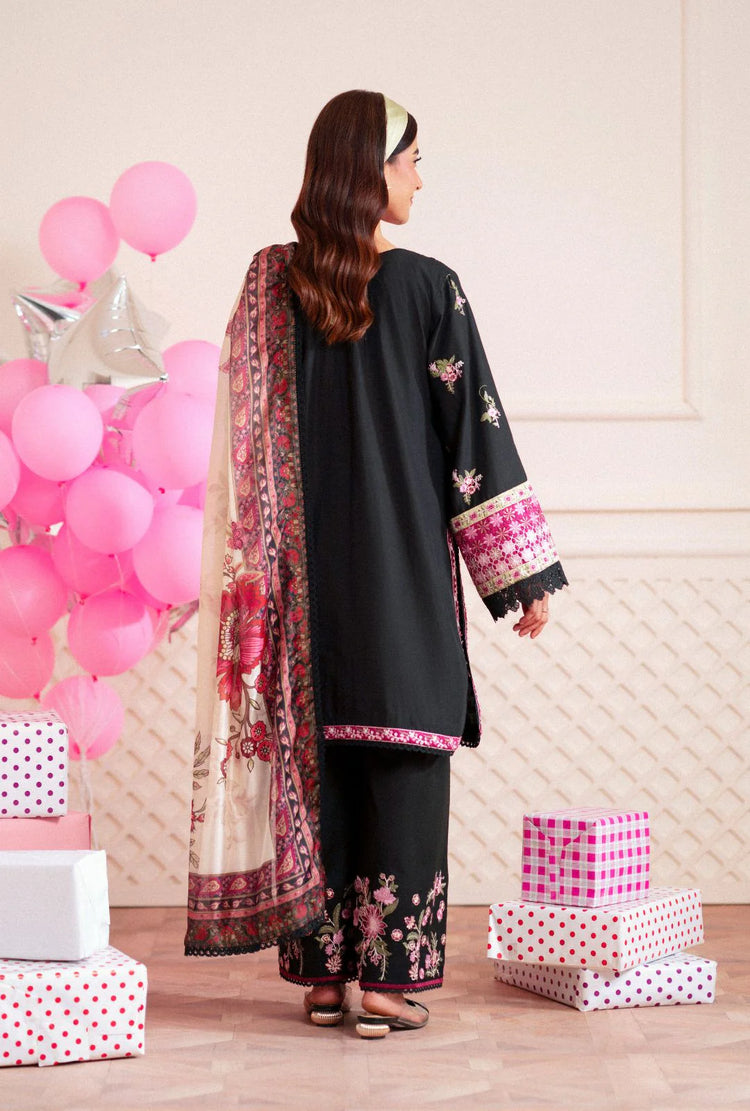 AJR SIGNATURE LAWN UN-STITCHED 3PC| DITSY