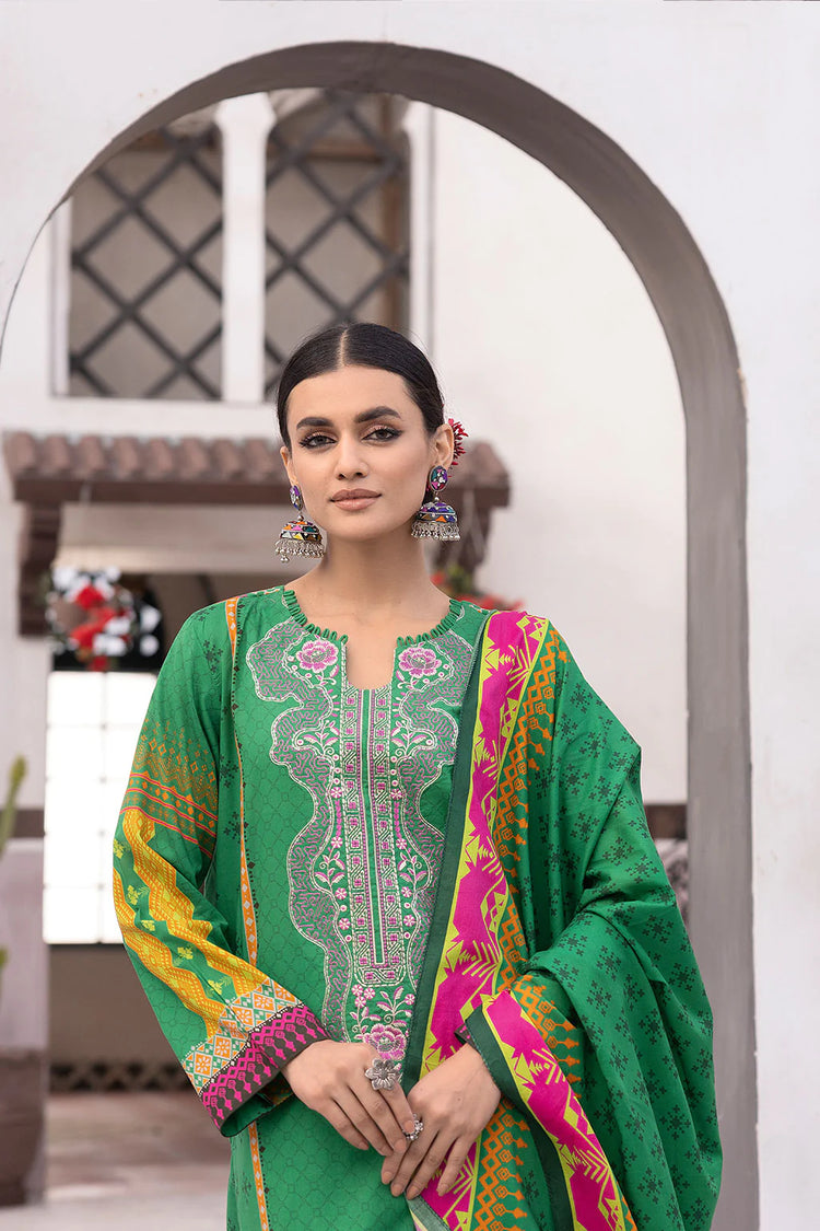 MAJESTIC UNSTITCHED LAWN EMBROIDERED BY JOHRA- JH-720