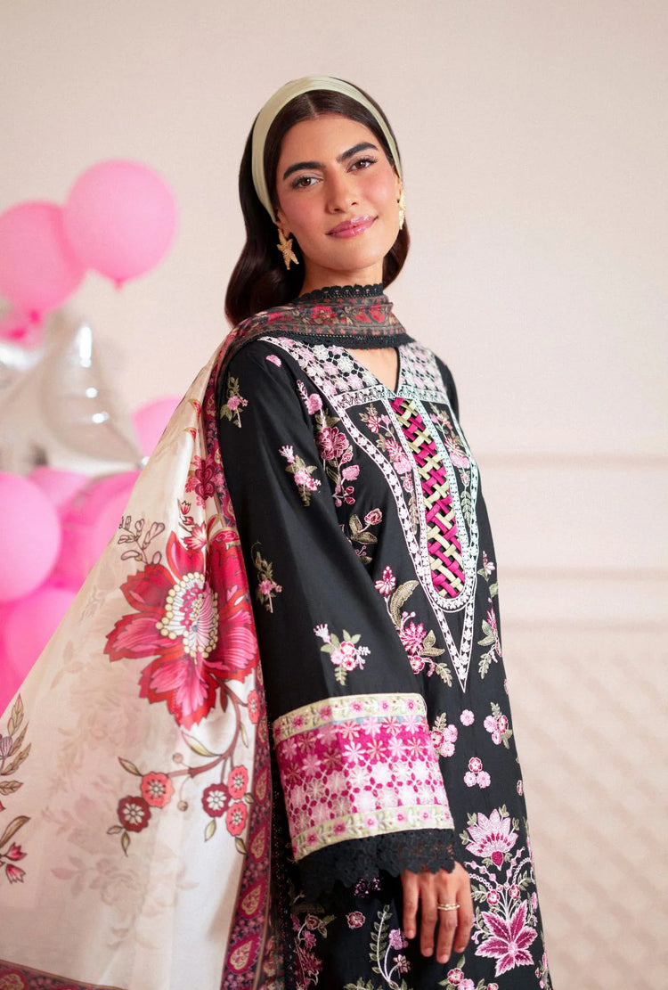 AJR SIGNATURE LAWN UN-STITCHED 3PC| DITSY