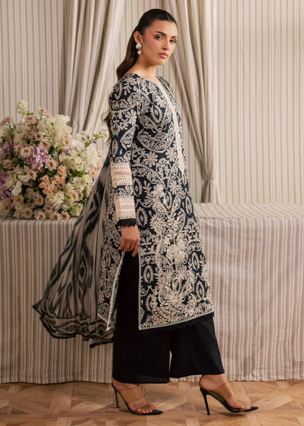 JAHAAN BY MAHNUR UN-STITCHED 3PC | MJ-09