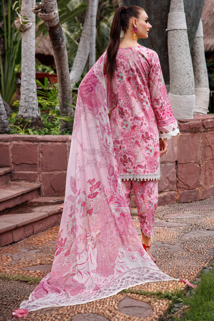 FLORA BY JADE UN-STITCHED 3PC | 20287