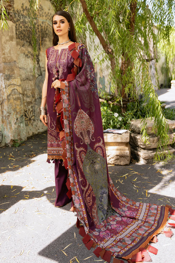 JADE URBANE PRINTED UN-STITCHED 3PC | 20584 B