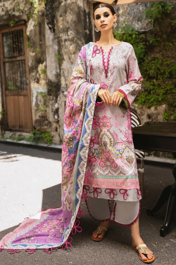 JADE URBANE PRINTED UN-STITCHED 3PC | 20588 B