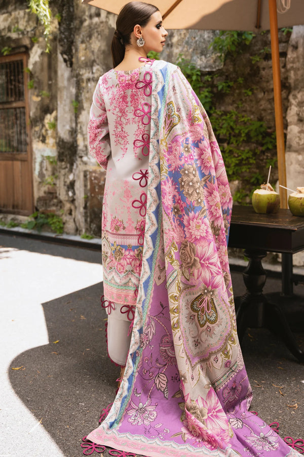 JADE URBANE PRINTED UN-STITCHED 3PC | 20588 B