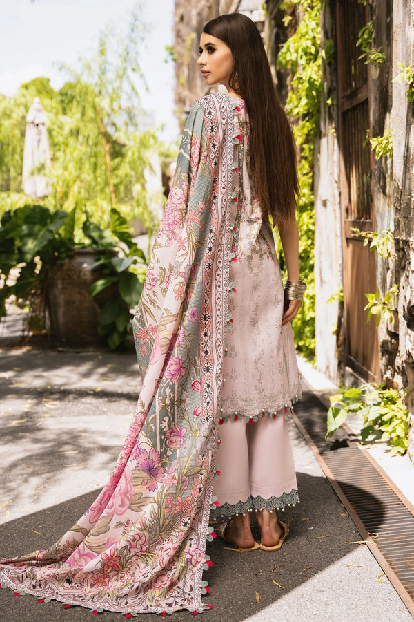 JADE URBANE PRINTED UN-STITCHED 3PC | 20590 B
