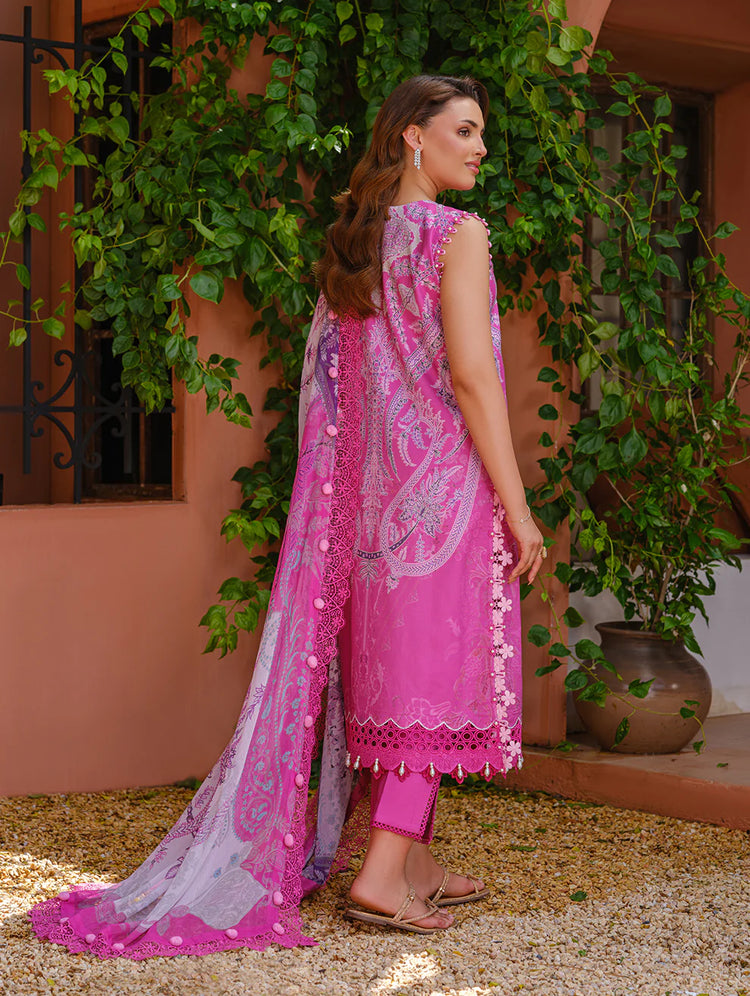 JADE URBANE EMBROIDERED CAMBRIC LAWN | D-01