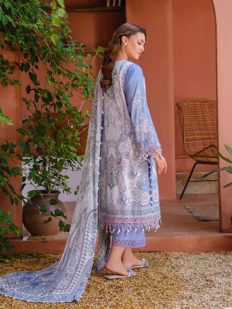 JADE URBANE EMBROIDERED CAMBRIC LAWN | D-03