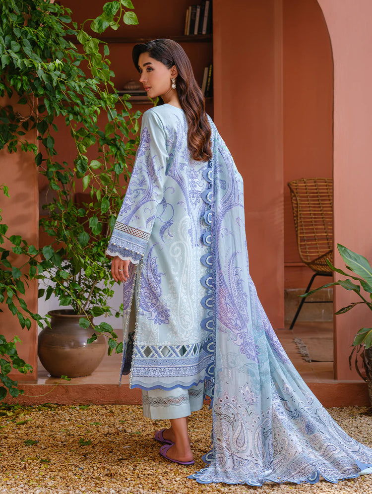 JADE URBANE EMBROIDERED CAMBRIC LAWN | D-04