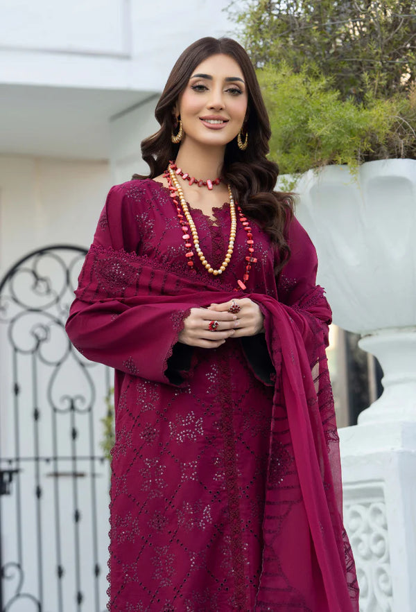 AVIVA BY HUMDUM UN-STITCHED 3PC | D-05