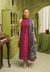 ZARQASH TRESOR UN-STICHED 3PC|ZQT 0012 ROSA