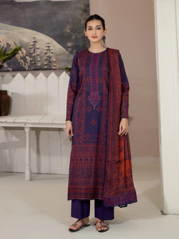 VARDA BY BINAAS UN-STITCHED 3PC | D-04