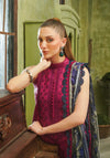 ZARQASH TRESOR UN-STICHED 3PC|ZQT 0012 ROSA