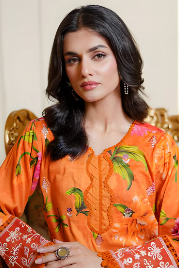 MAHVEEN BY JOHRA UN-STITCHED 3PC | JH-1144-MVN