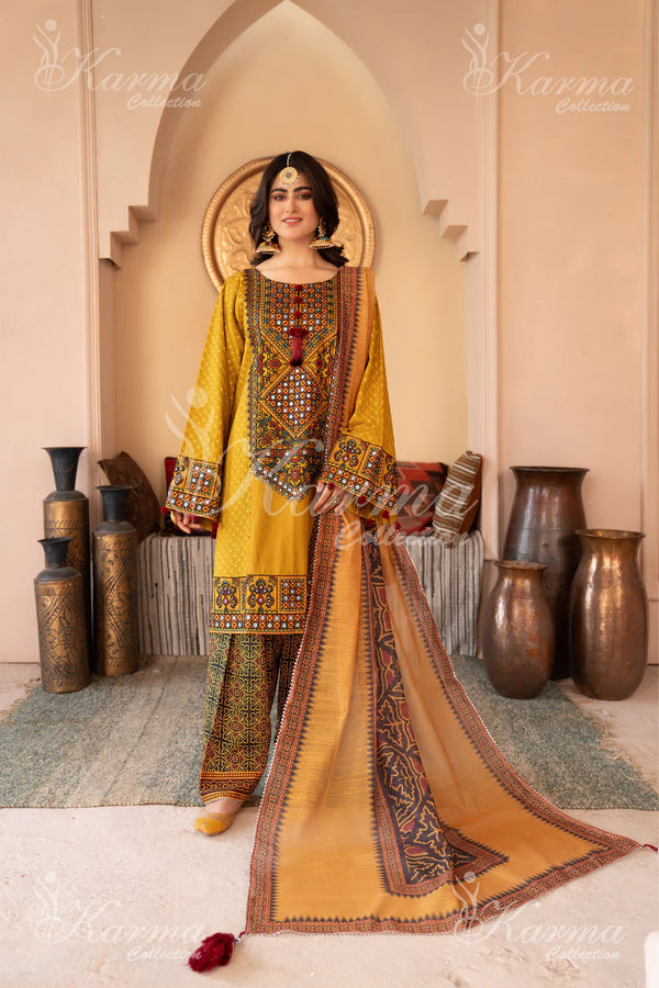 KARMA NAQSH- OCHER