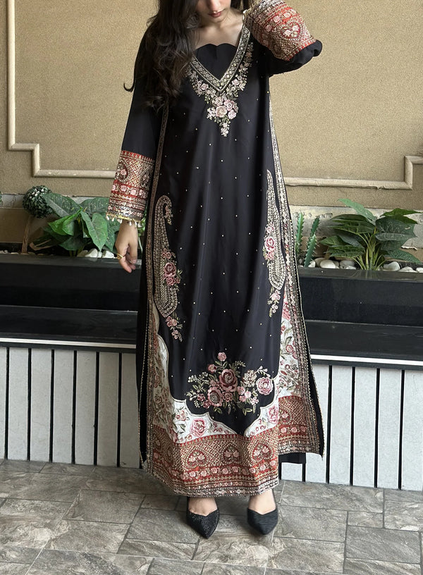 ETHNIC INSPIRED FORMAL KAFTAN