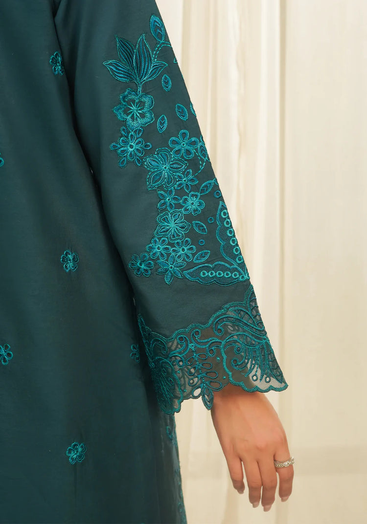 ZARQASH TRESOR UN-STICHED 3PC|ZQT 0011 DINA
