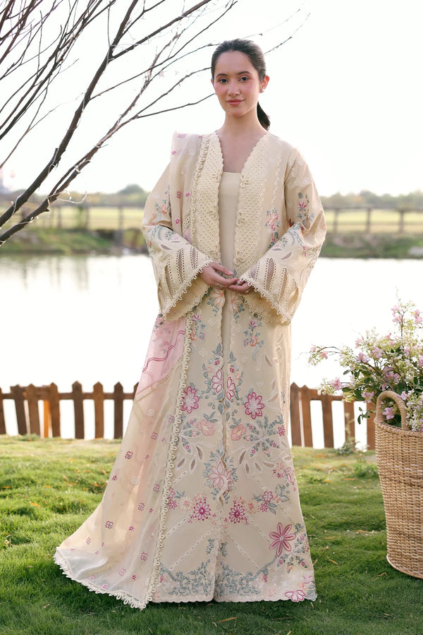 SUMMER SOIREE BY ZARPOSH UN-STITCHED 3PC | Ismera