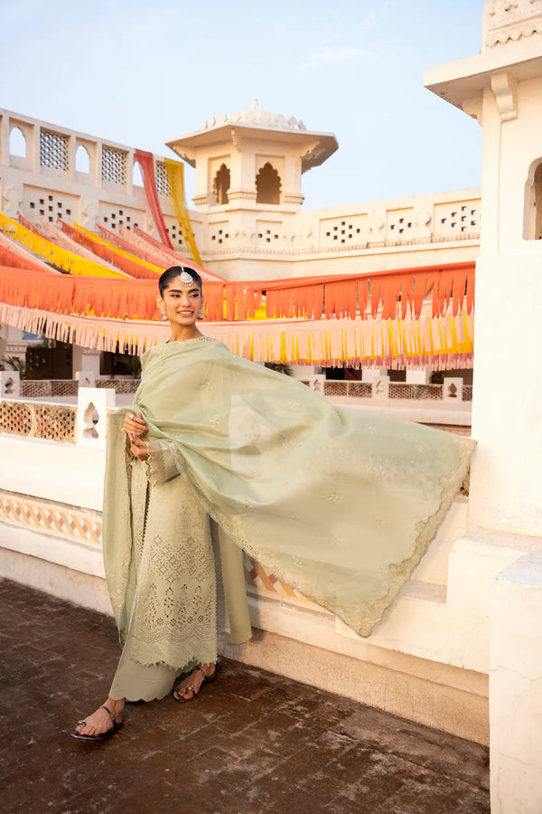 BASANT CHIKANKARI LUXURY BY FLORENT UNSTITCHED| 2026-FBC - 3A