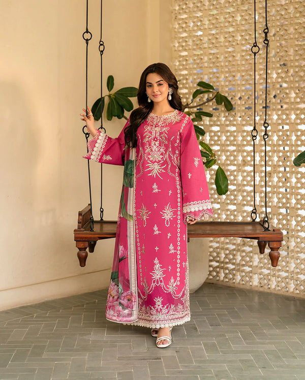 AASHIYANA BY ROHEENAZ UN-STITCHED 3PC | Afifa