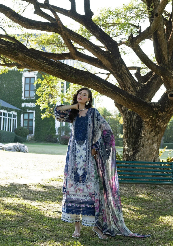 ELAF SIGNATURE EMBROIDERED LAWN 3PC | VERONICA