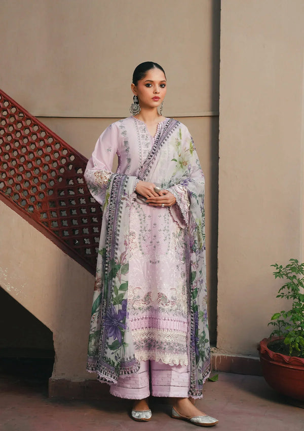 EK FASANA BY KAHF UN-STITCHED 3PC | KLB-4A MEHAK
