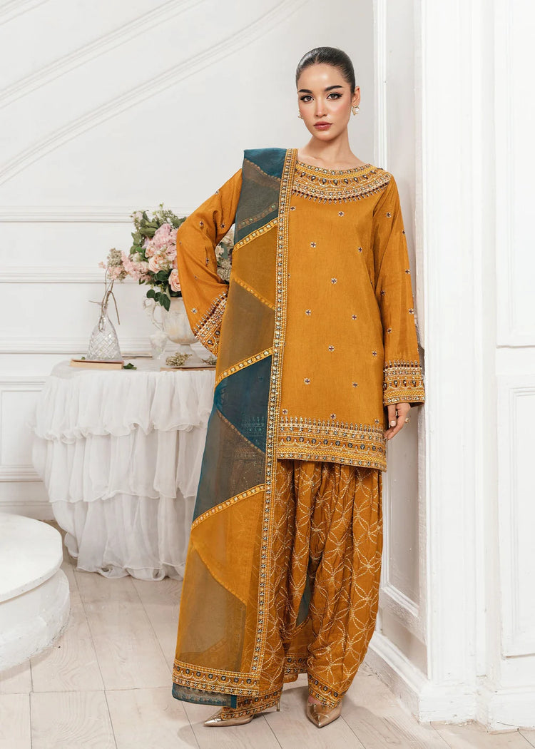 ZOYA AHMED AAMNA FAISAL STITCHED SILK-VOL2 D-02