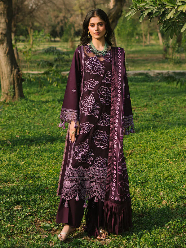 DAHLIA BY MAHNUR LUXURY LAWN STITCHED/D-1B