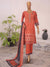 Humsafar By MTF Digital Printed Embroidery Lawn | Unstitched Suit D02
