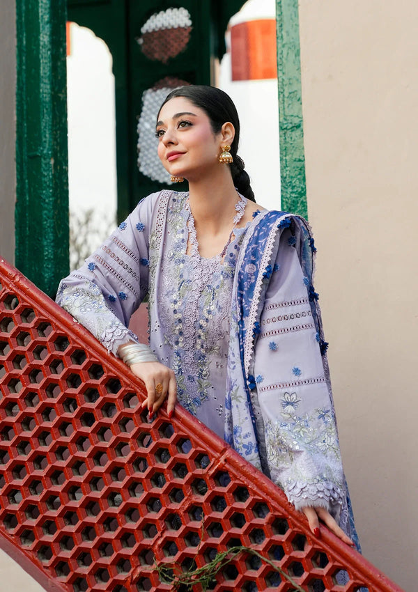 EK FASANA BY KAHF UN-STITCHED 3PC | KLB-7B NAZNEEN