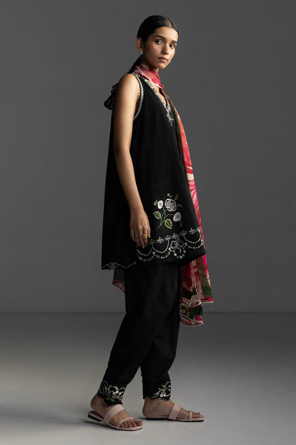 COCO BY ZARA SHAHJAHAN UN-STITCHED 3PC | 02 B