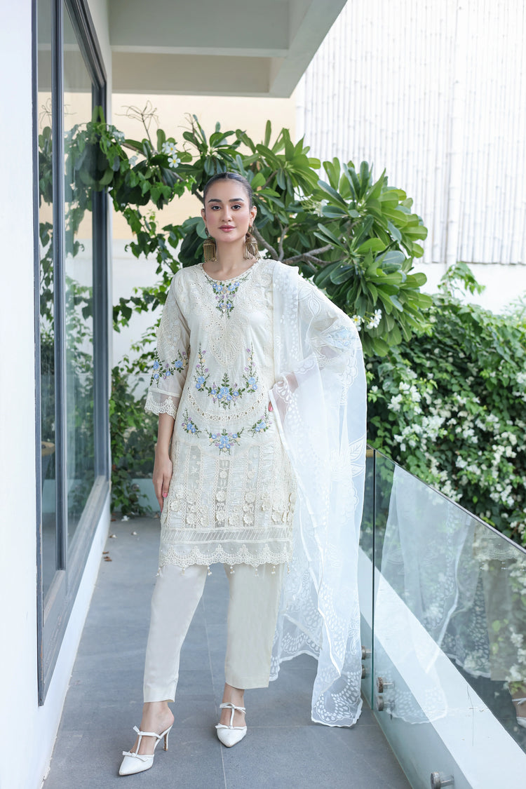 GEORGIA SEMI-STITCHED LAWN BY ZAINAB FAZLANI - REGALIA