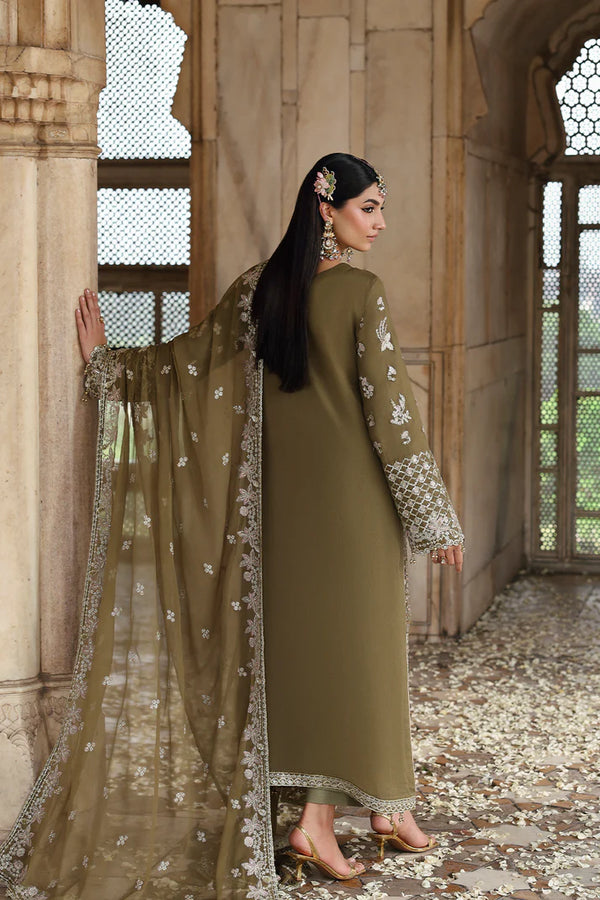 ROMANSIYYAHBY EMAAN | ADEEL UN-STITCHED 3PC | OLIVEA