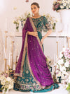 SAWARIYA LUXURY CHIFFON KALIDAAR UN-STITCHED 3PC SUITS BY ROHEENAZ -08