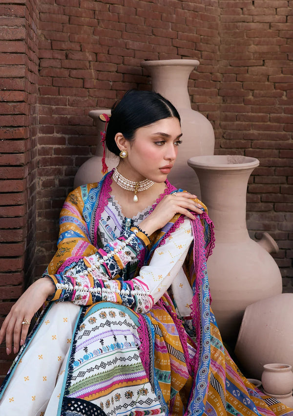 Aangan-Print Chiffon'26 By Kahf - KPS-2A YASMEEN