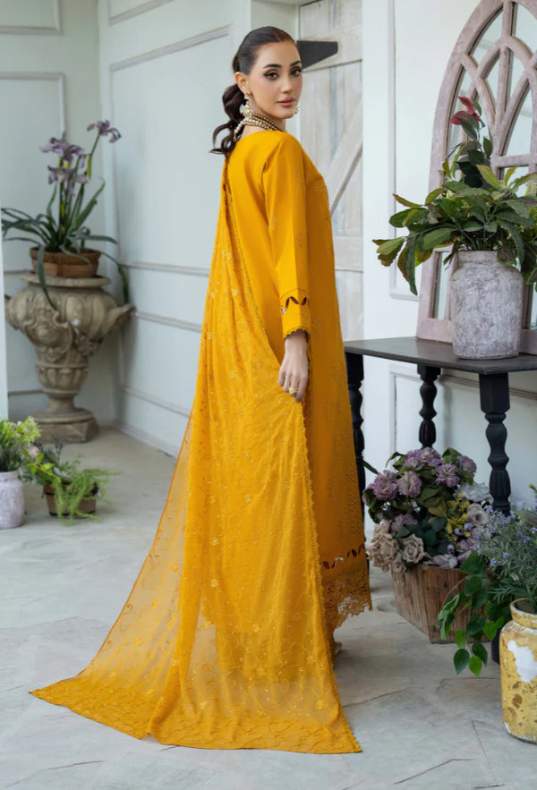 AVIVA BY HUMDUM UN-STITCHED 3PC | D-08
