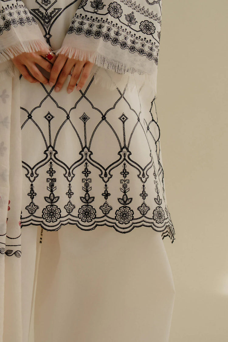 COCO BY ZARA SHAHJAHAN UN-STITCHED 3PC | IRIS-2B