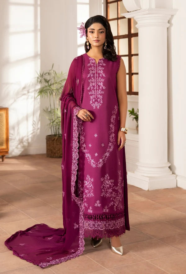 MERAKI BY HUMDUM UNSTITCHED LAWN D-05