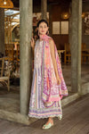ETHEREAL BLOOM BY ROHEENAZ UN-STITCHED 3PC | Eloria