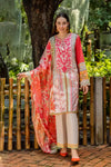 ETHEREAL BLOOM BY ROHEENAZ UN-STITCHED 3PC | Roselle