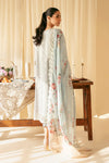 QLINEKARI BY QALAMKAR UN-STICHED 3PC|SQ-15 NEYLAN