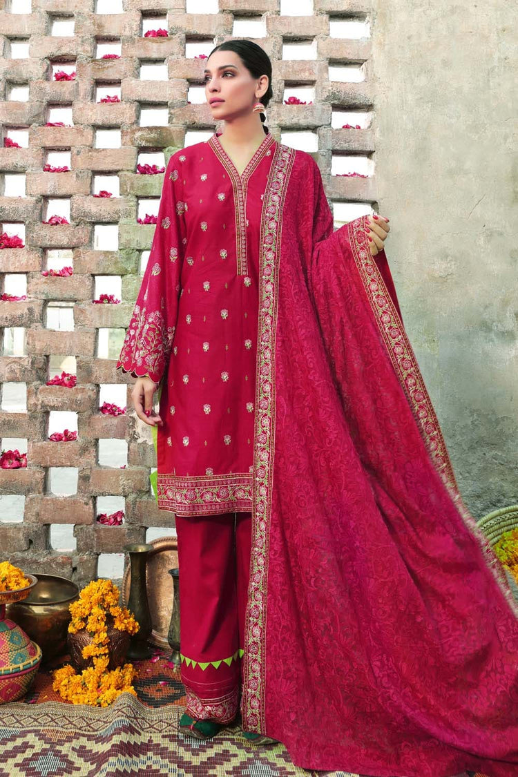 GUL AHMED EMB LAWN FS-08