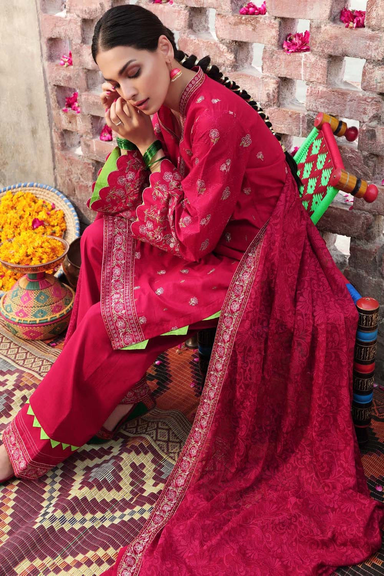 GUL AHMED EMB LAWN FS-08